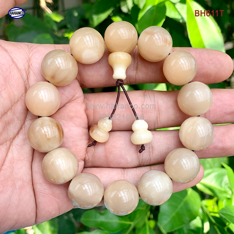 Vòng sừng bò châu phi hồ lô - mang đến may mắn và bình an cho bạn hahanco