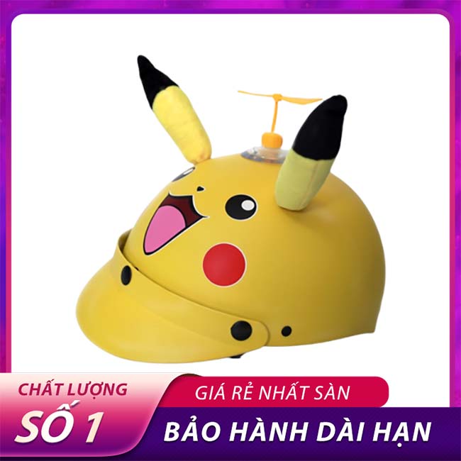 Mũ phượt Pikachu siêu kute