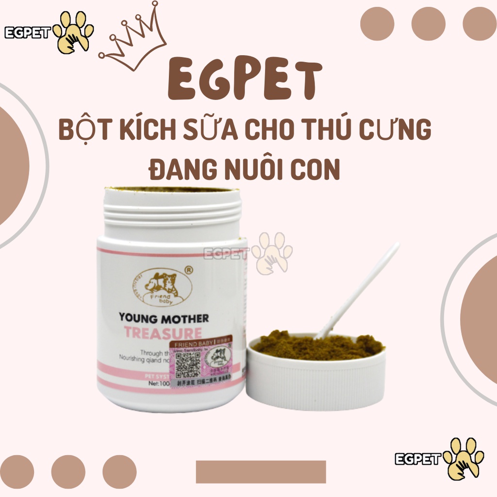 Bột kích sữa và cải thiện chất lượng sữa cho chó mèo, giảm stress cho chó mèo mẹ sau sinh, tăng đề kháng cho chó mèo con