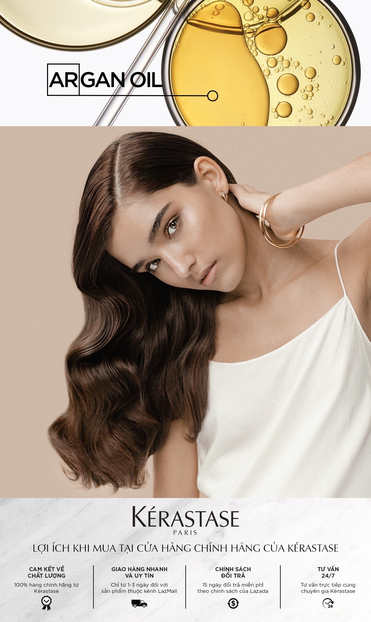 Tinh dầu dưỡng tóc chắc khỏe Kérastase Elixir Ultime 100ml