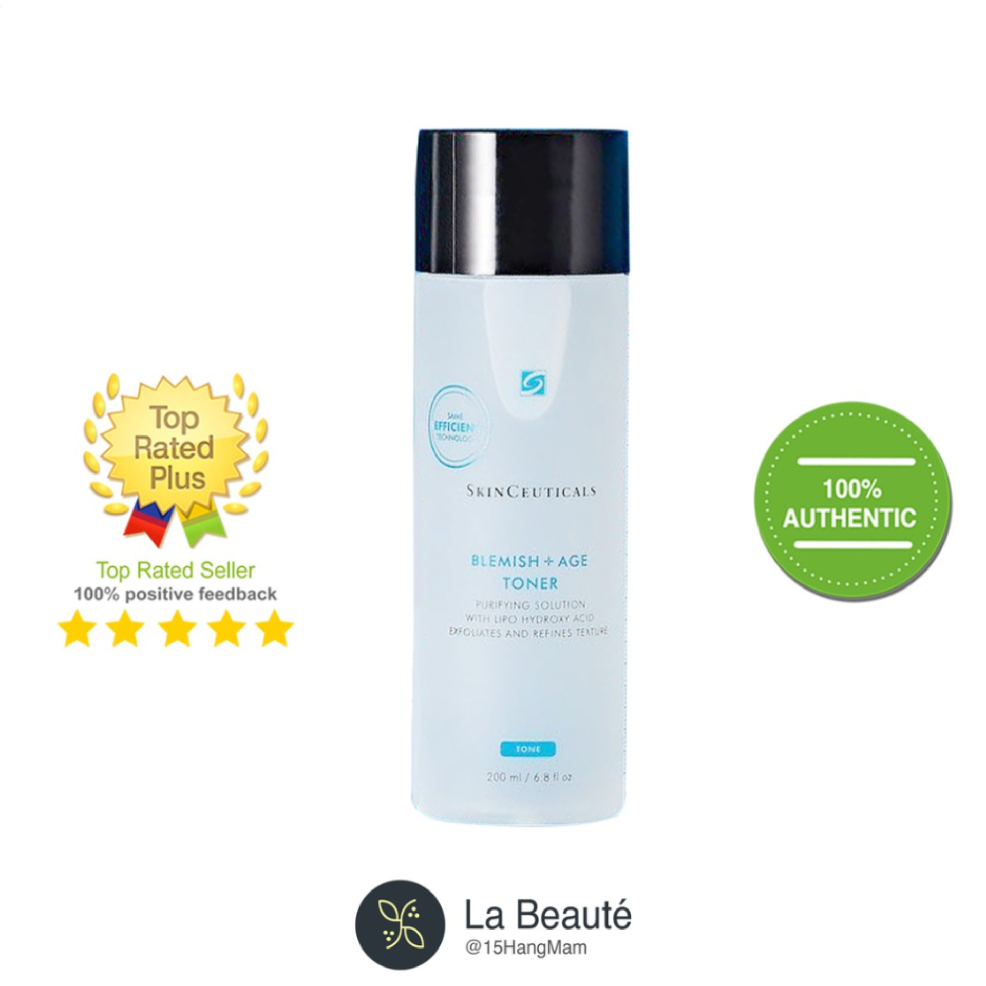 SkinCeuticals Blemish + Age Toner - Nước Cân Bằng Cho Da Mụn 200ml