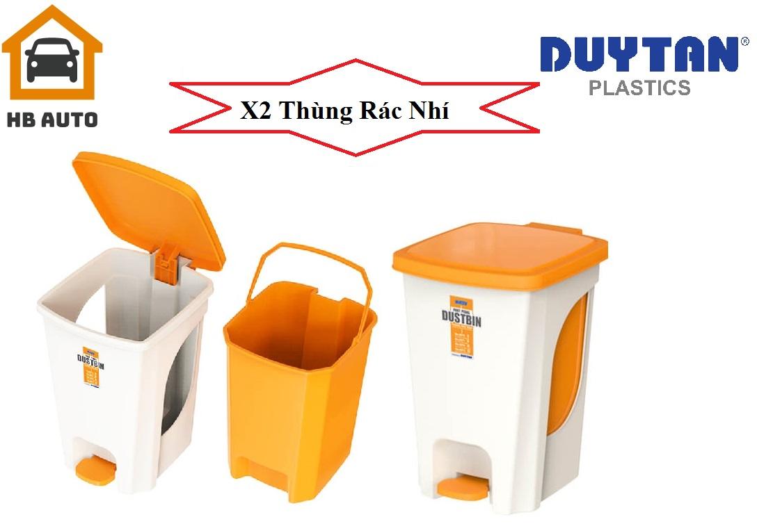 Combo 2 thùng rác đạp matsu nhí duy tân no.270