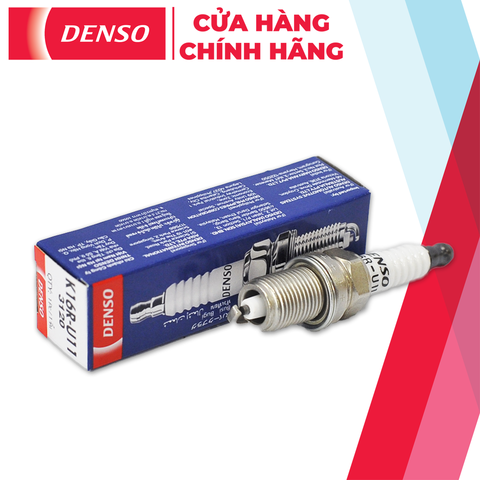 Bugi ô tô denso niken k16r-u11 tiêu chuẩn, dùng cho xe toyota camry, vios , altis đời sâu mã mw067700-6420