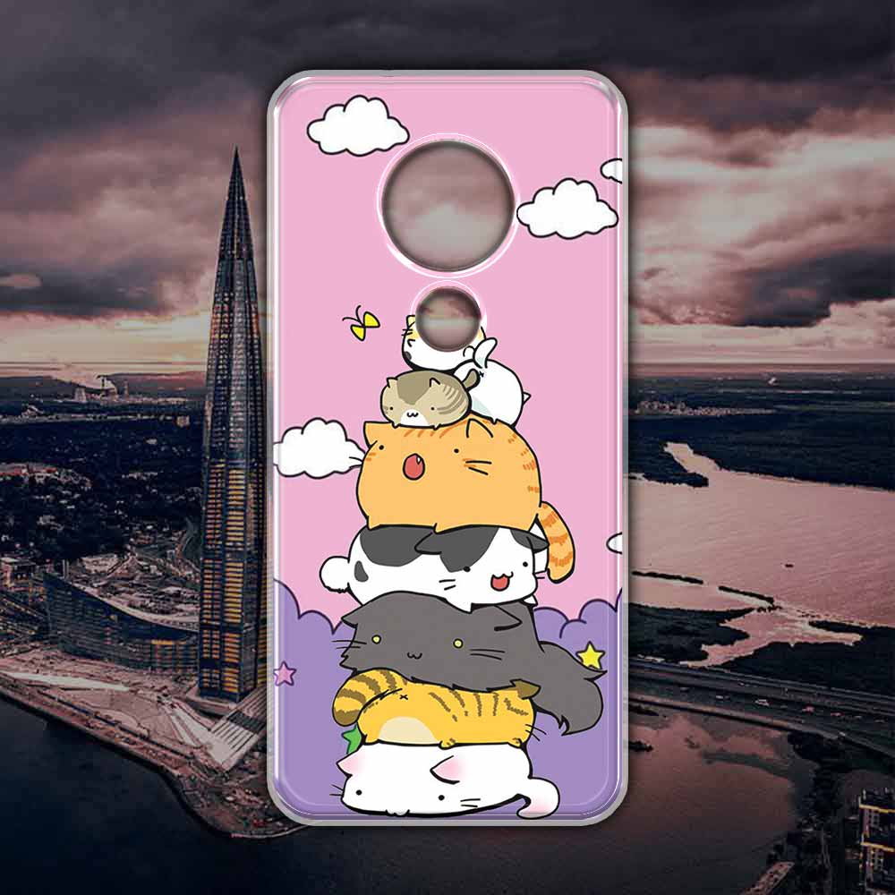 Ốp cho nokia 7.2 hình cute cat a044-017