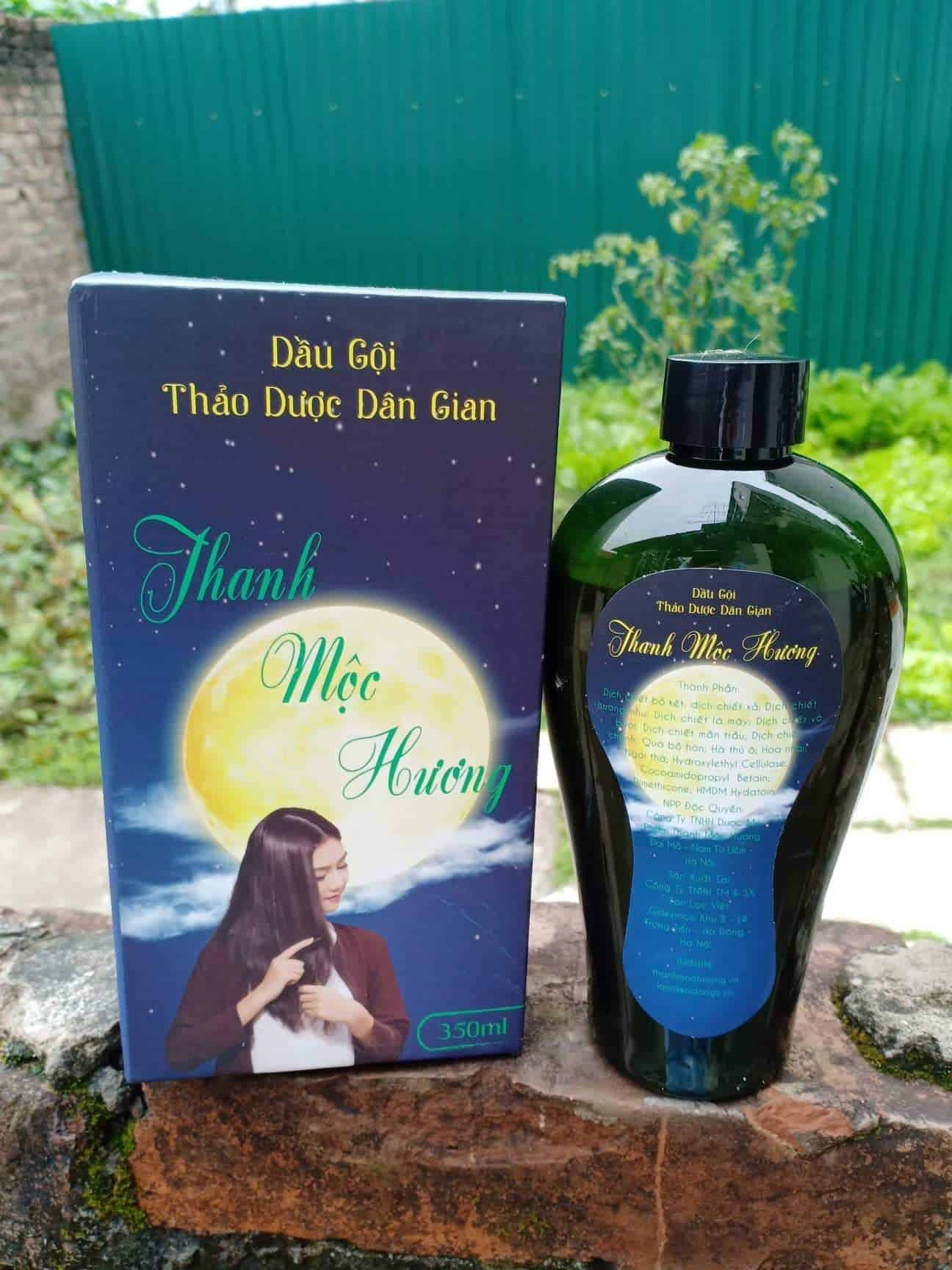 Dầu gội thảo dược Thanh Mộc Hương 350ml giảm rụng tóc, gàu ngứa