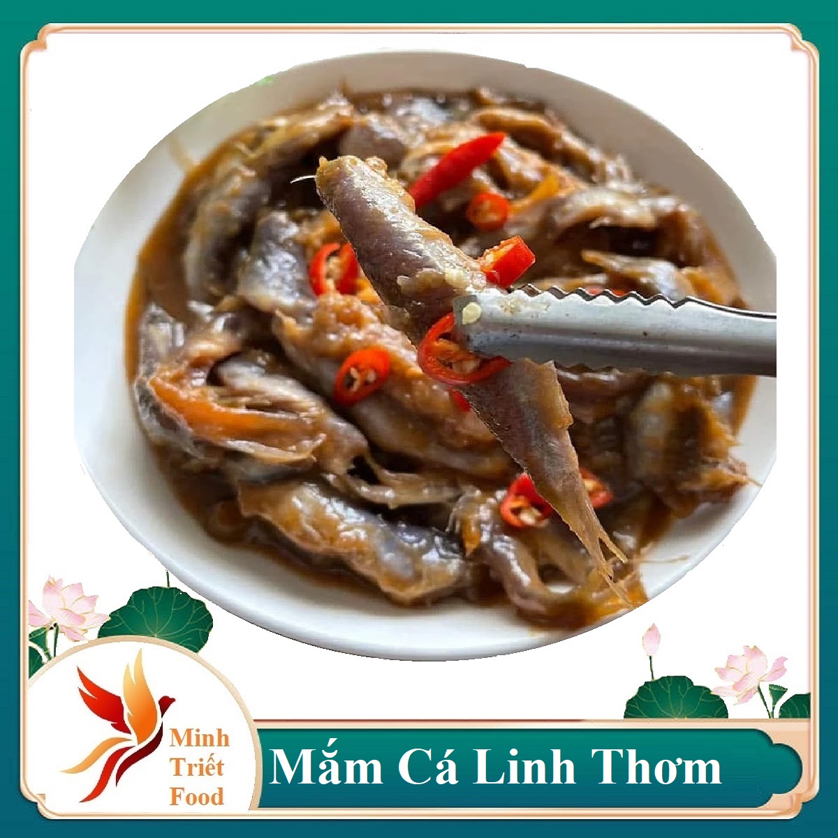 MẮM CÁ LINH ĐẶC SẢN MINH TRIẾT CHUYÊN NẤU LẨU, BÚN MẮM  THƠM NGON, HỦ 500GR