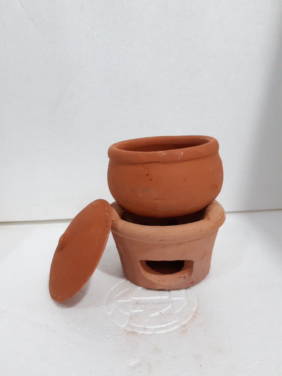 Combo lò đất và niêu mini nhỏ