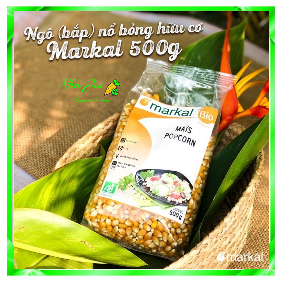 Ngô nổ bỏng hữu cơ Markal 500g