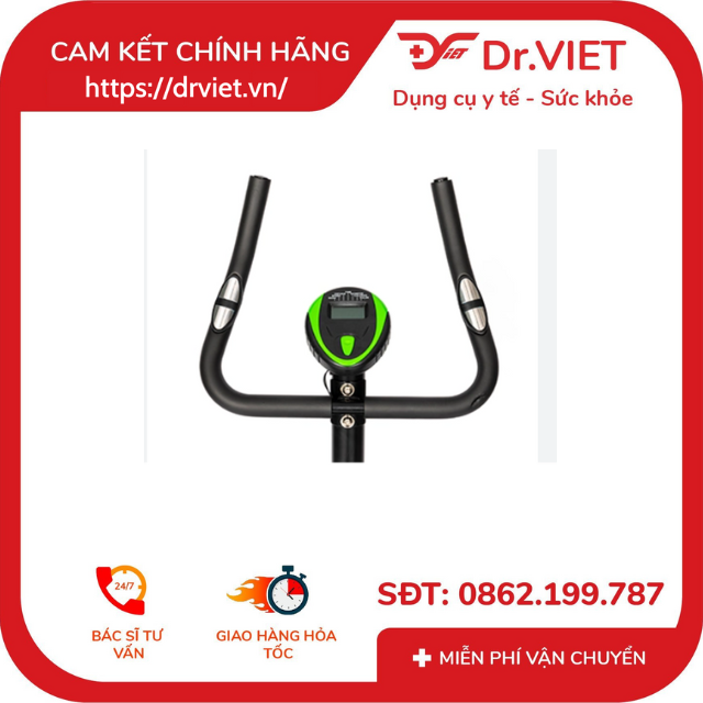 Xe đạp tập thể dục tại chỗ cao cấp có kháng lực TAJERMT TD001MB-7