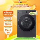 [Trả góp 0%] Máy giặt LG Inverter 15 Kg F2515SNTG/ 17kg F2517SNTG - Hàng Chính Hãng - Mới 100%