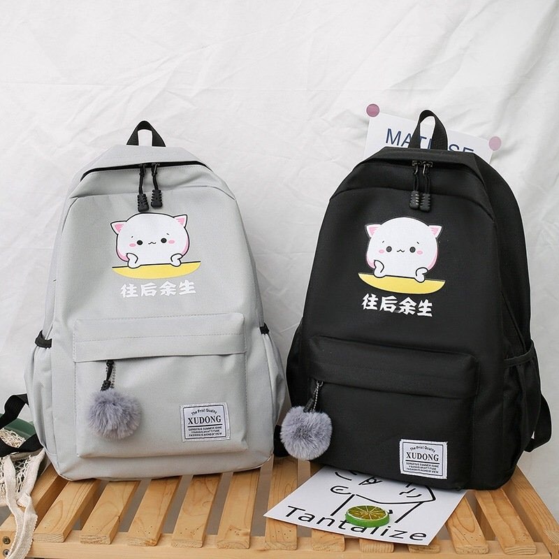 [HCM]balo nữ  ba lô nữ  ba lo  ba lô  balo nữ đi học hàn quốc  balo nữ đi học cá tính  balo nữ hot 2020  balo du lịch  ba lô nữ đi học  balo nữ đi chơi  ba lô nữ  balo đi học  balo học sinh - Balo Mèo chụp hình và đọc sách