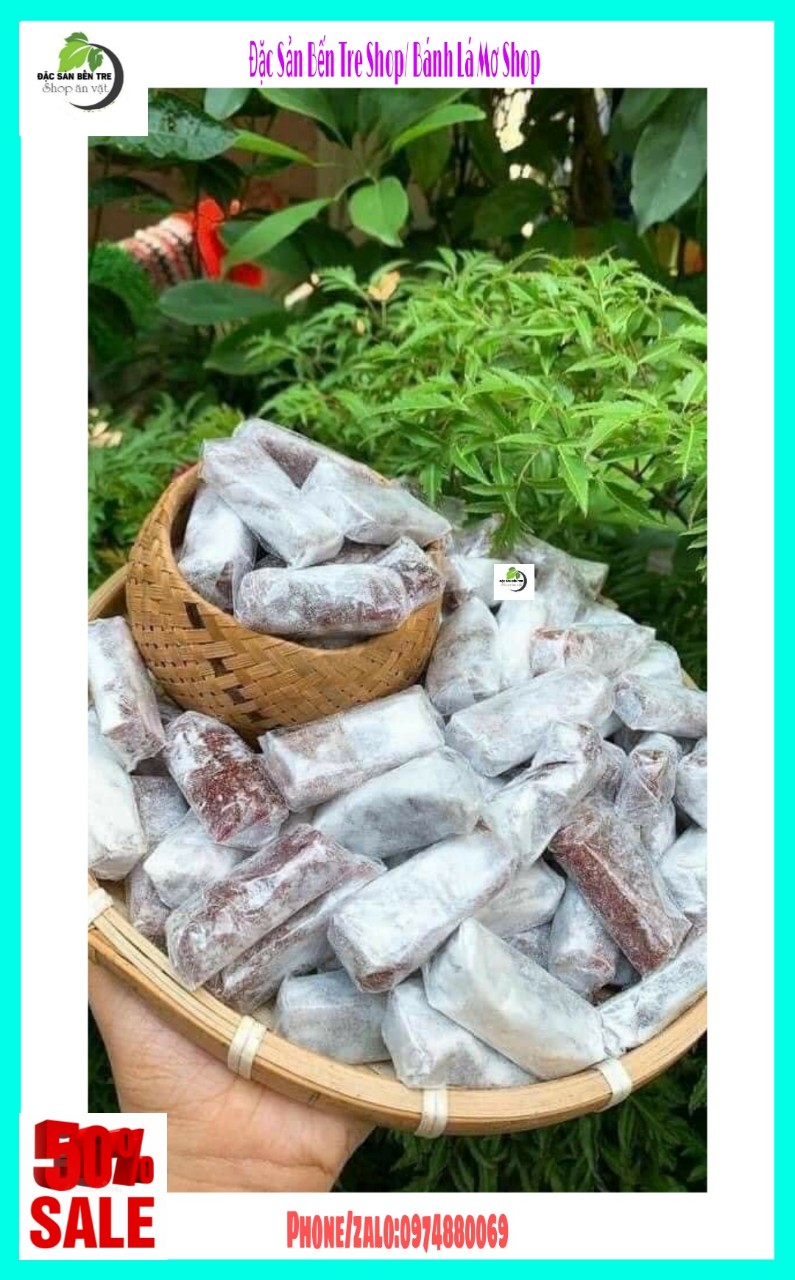 (Freeship) 1kg Kẹo gừng dẻo phấn Bến Tre