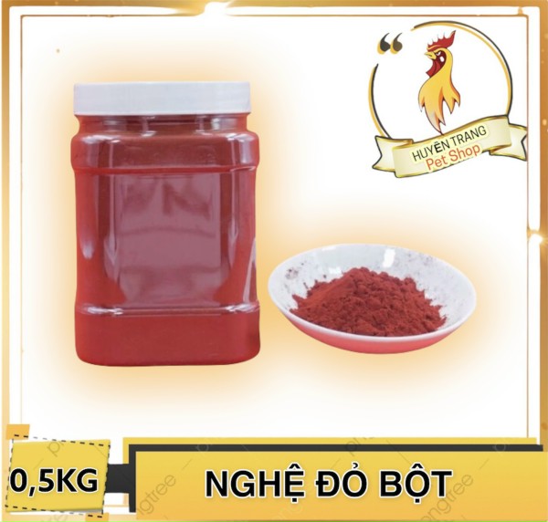 Nghệ đỏ bột 0,5 KG cho gà đá nguyên chất 100%