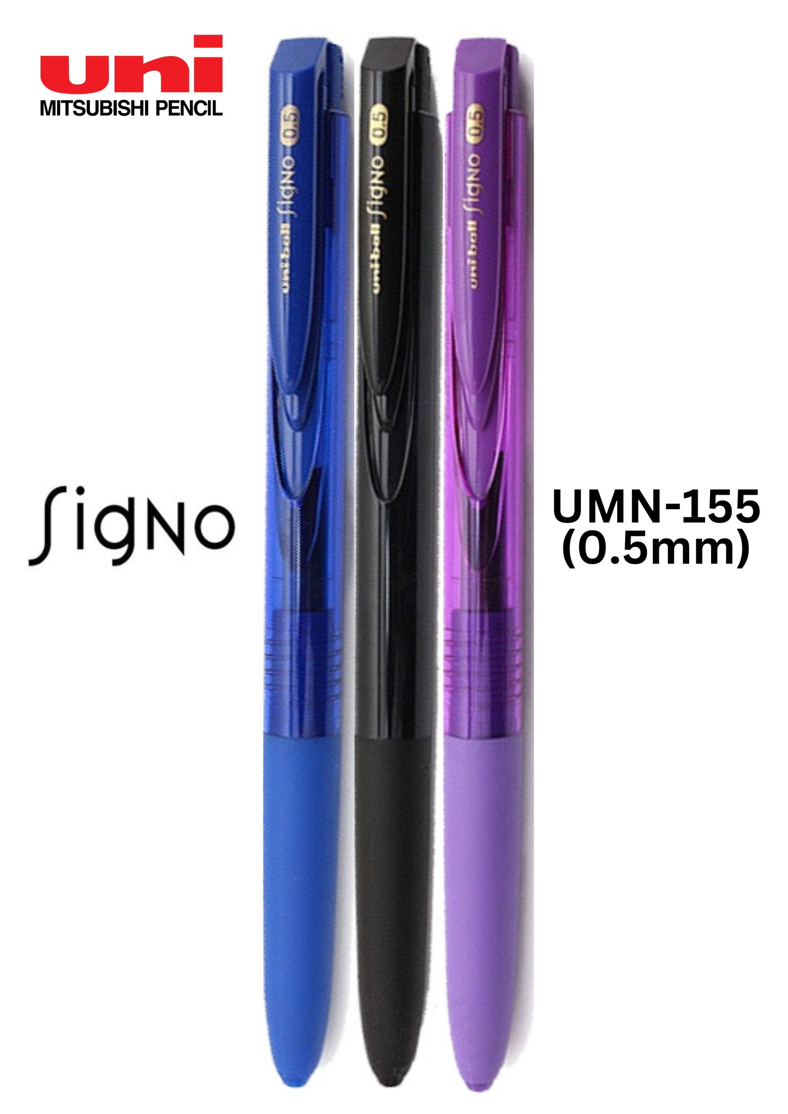Umn-155 uni-ball signo gt1 bút mực gel