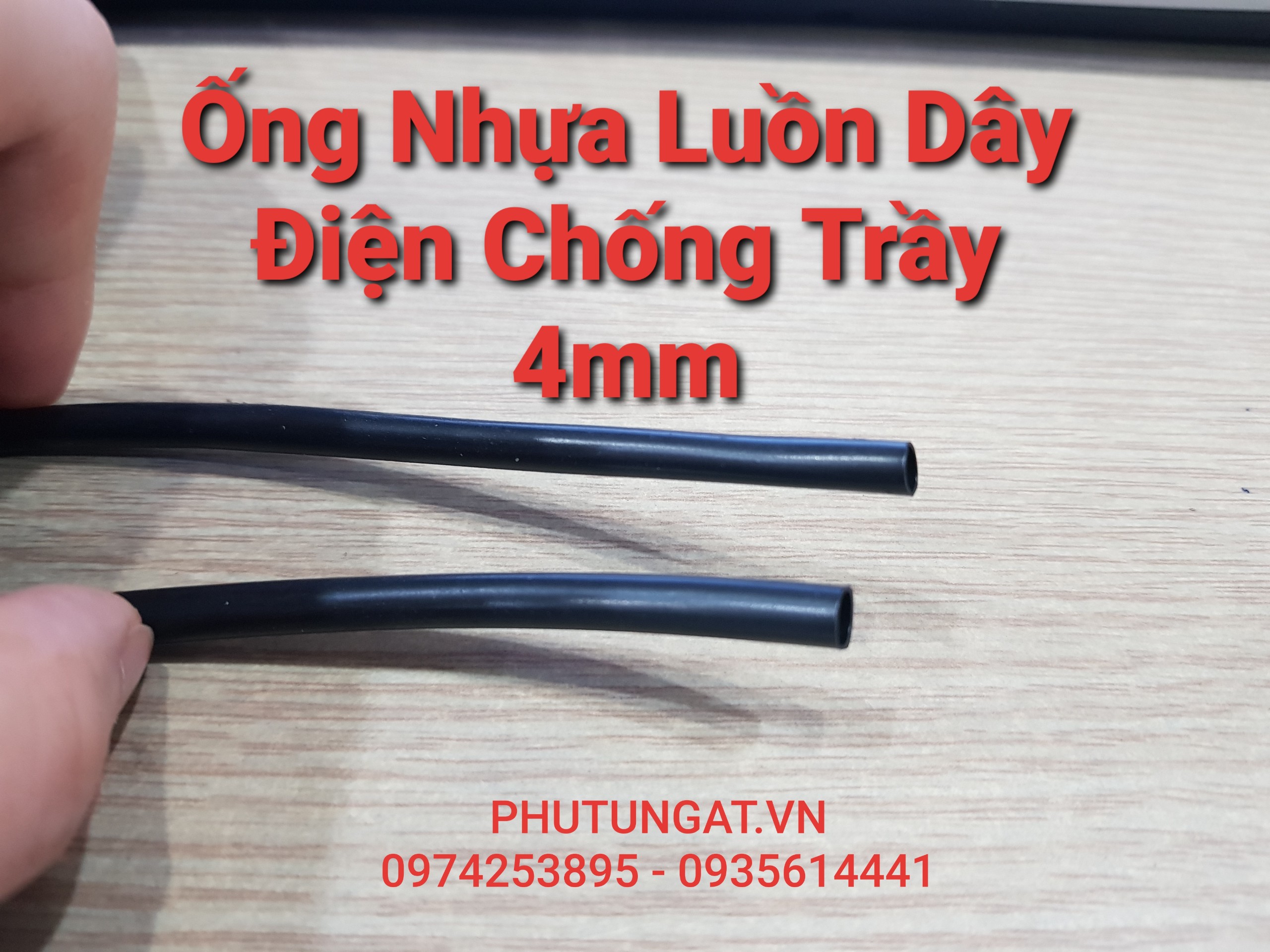 Ống Nhựa Luồn Dây Điện Vỏ Bọc Chống Trầy 4mm