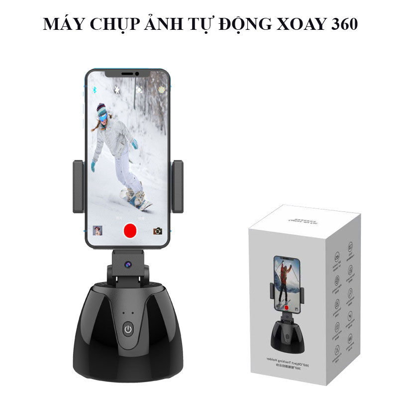 Gậy Chụp Ảnh Tự Sướng Thông Minh Apai Genie, Gimbal Gậy Chụp Ảnh Tự Động Theo Dõi Khuôn Mặt Và Đối Tượng Xoay 360 Độ Chụp Ảnh, Quay Video Trực Tiếp Vlog, Giá Đỡ Điện Thoại, Kết Nối Điện Thoại IOS, Androi