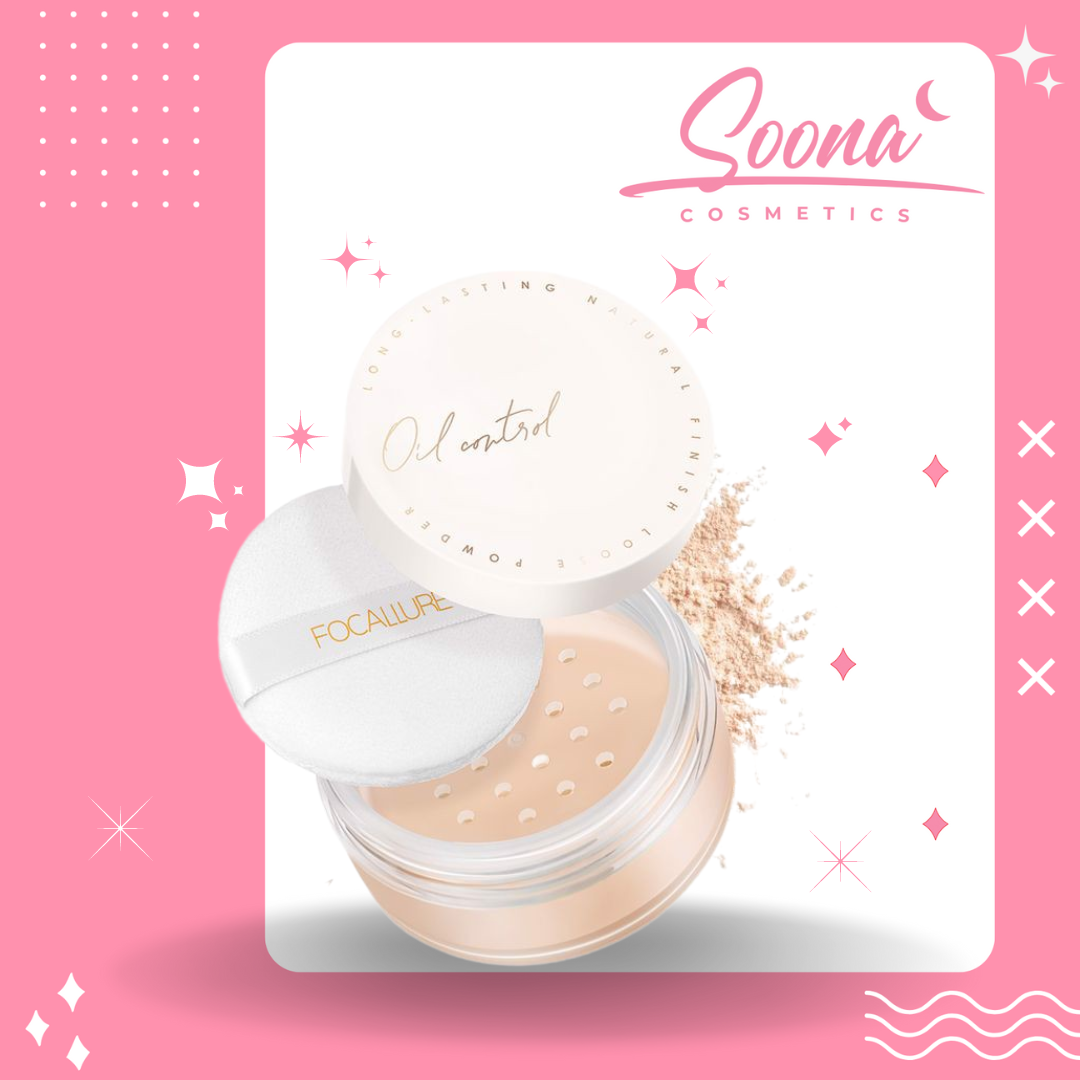 Phấn phủ dạng bột focallure - chuyên kiểm soát dầu