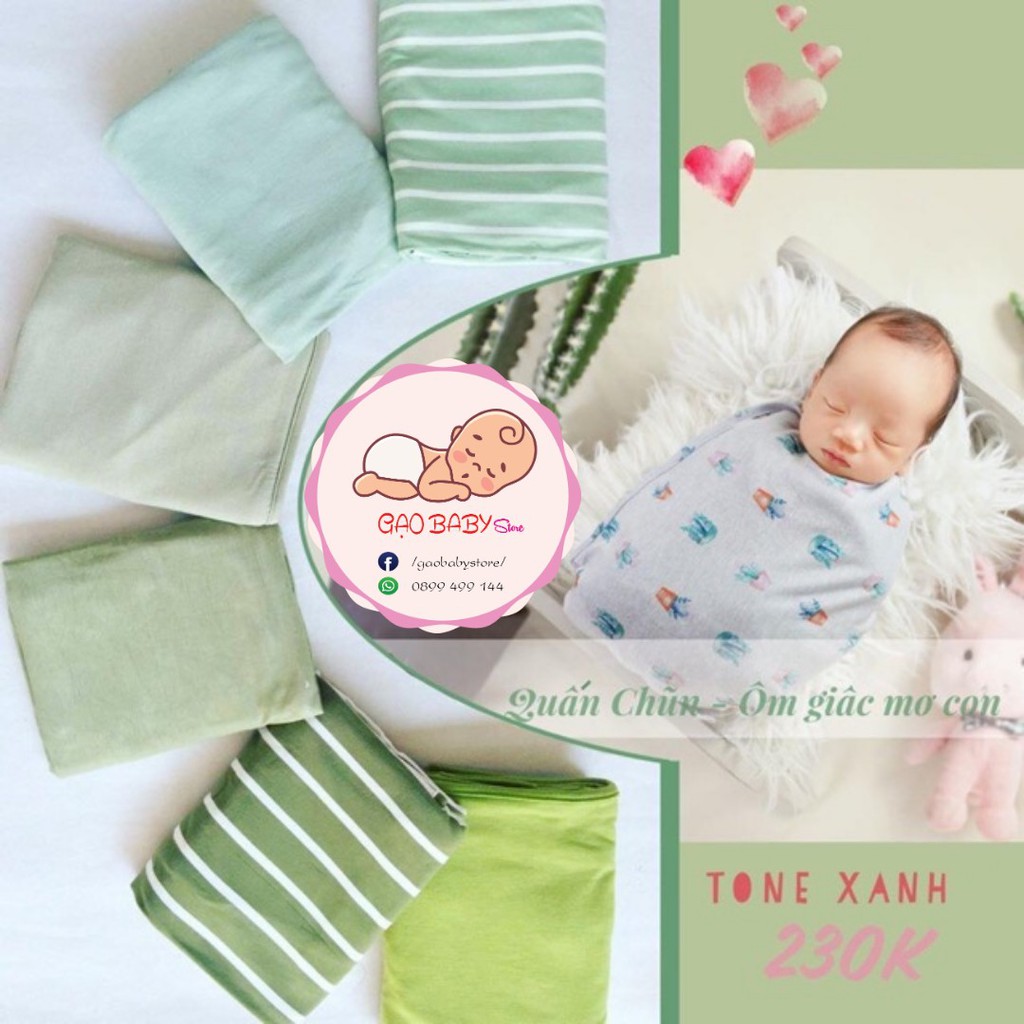 Quẫn chũn sơ sinh, quấn chũn Cocoon giúp bé ngủ ngoan( Hàng chính hãng)