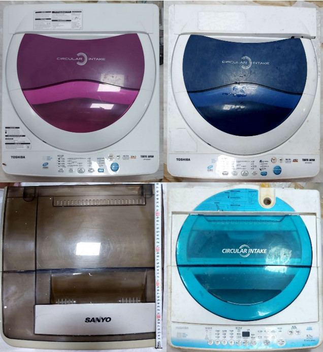Mặt máy giặt toshiba - sanyo