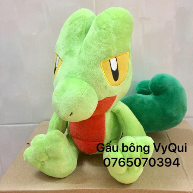 Gấu bông Pokemon tắc kè Treecko
