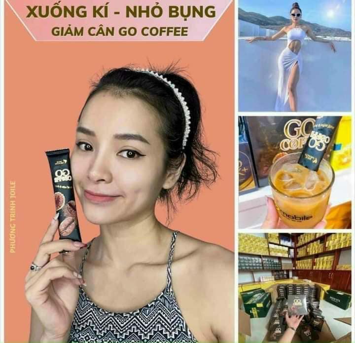 Cà phê giảm cân Go Coffee 12 gói chính hãng nguyên tem