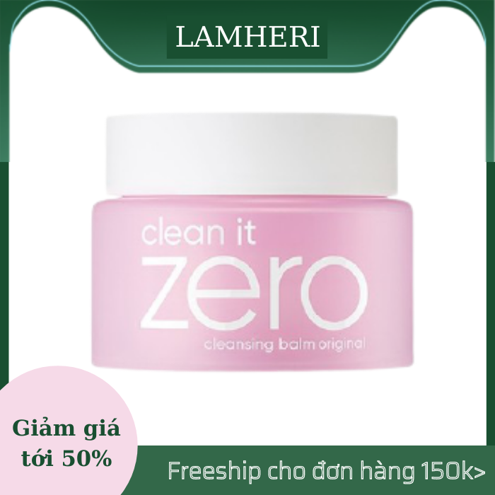 [HCM]SÁP TẨY TRANG BANILA CLEAN IT ZERO MINI 7ml