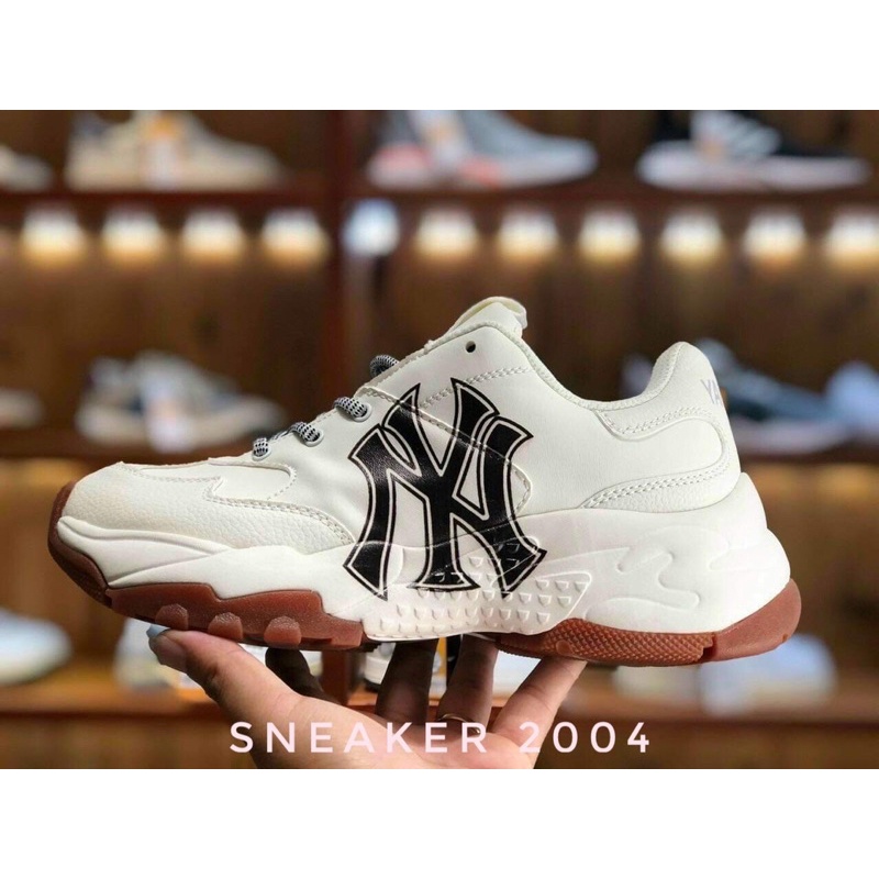 Giày thể thao MLB LA Giày Boston giày MLB NY Vàng nam nữ TĂNG CHIỀU CAO  giá rẻ hàng 1 đế đầy đủ bill hộp  Lazadavn