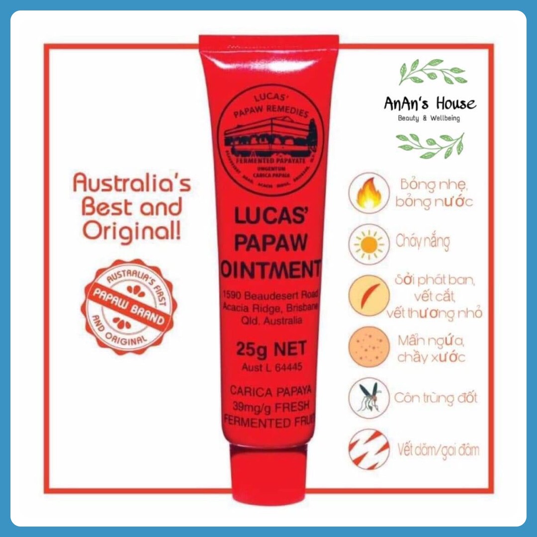 Kem đu đủ đa năng lucas 25g