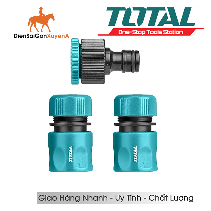 Bộ 3 Khớp Nối ống nước vòi xịt rửa TOTAL THWS030301 - Điện Sài Gòn Xyên Á