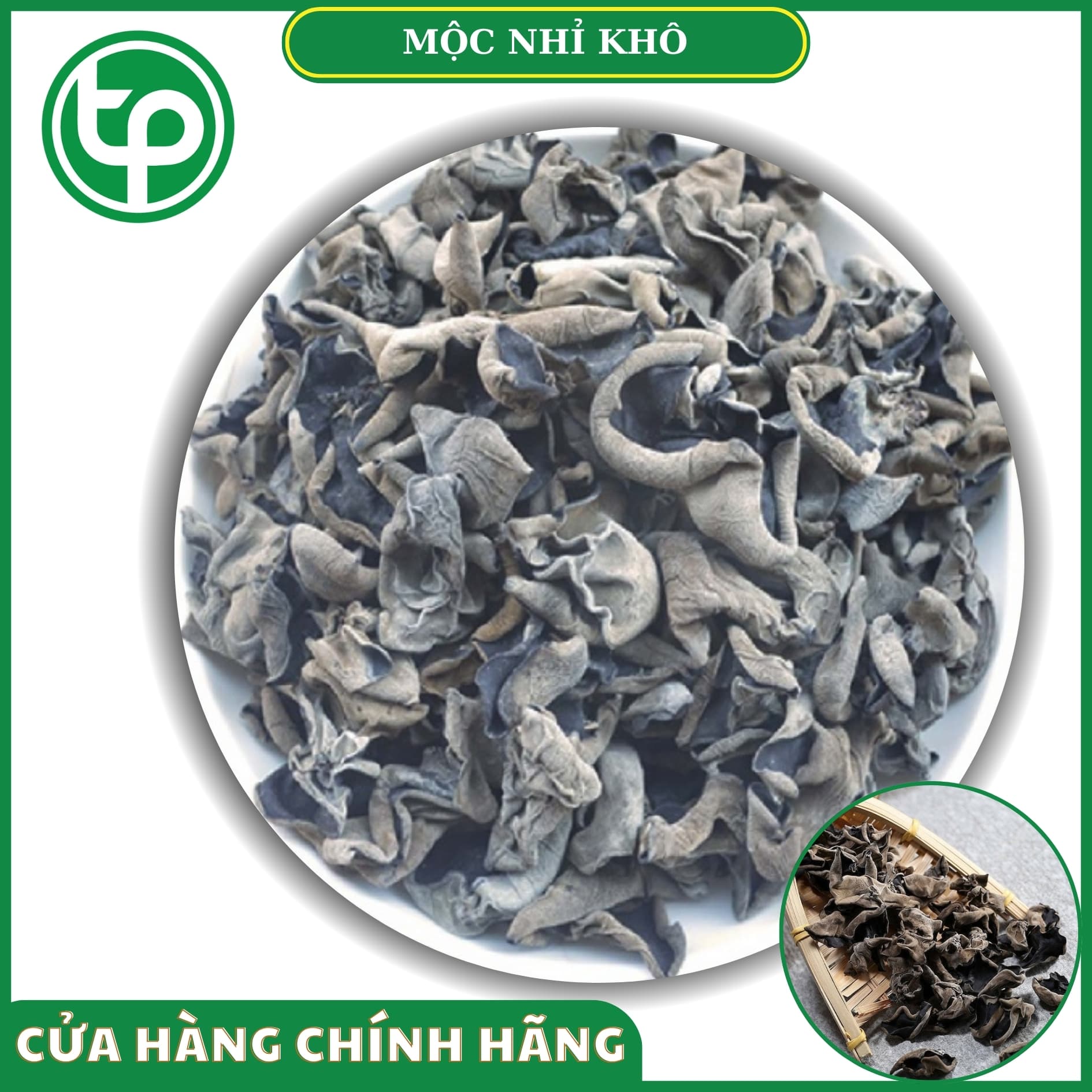 Nấm mèo khô 500g, Mọc nhĩ khô - Tấn Phát Giá 190,740 Đồng*Miễn phí vận chuyển