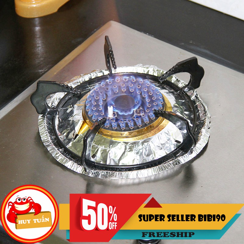 Set 10 lót bếp gas tròn