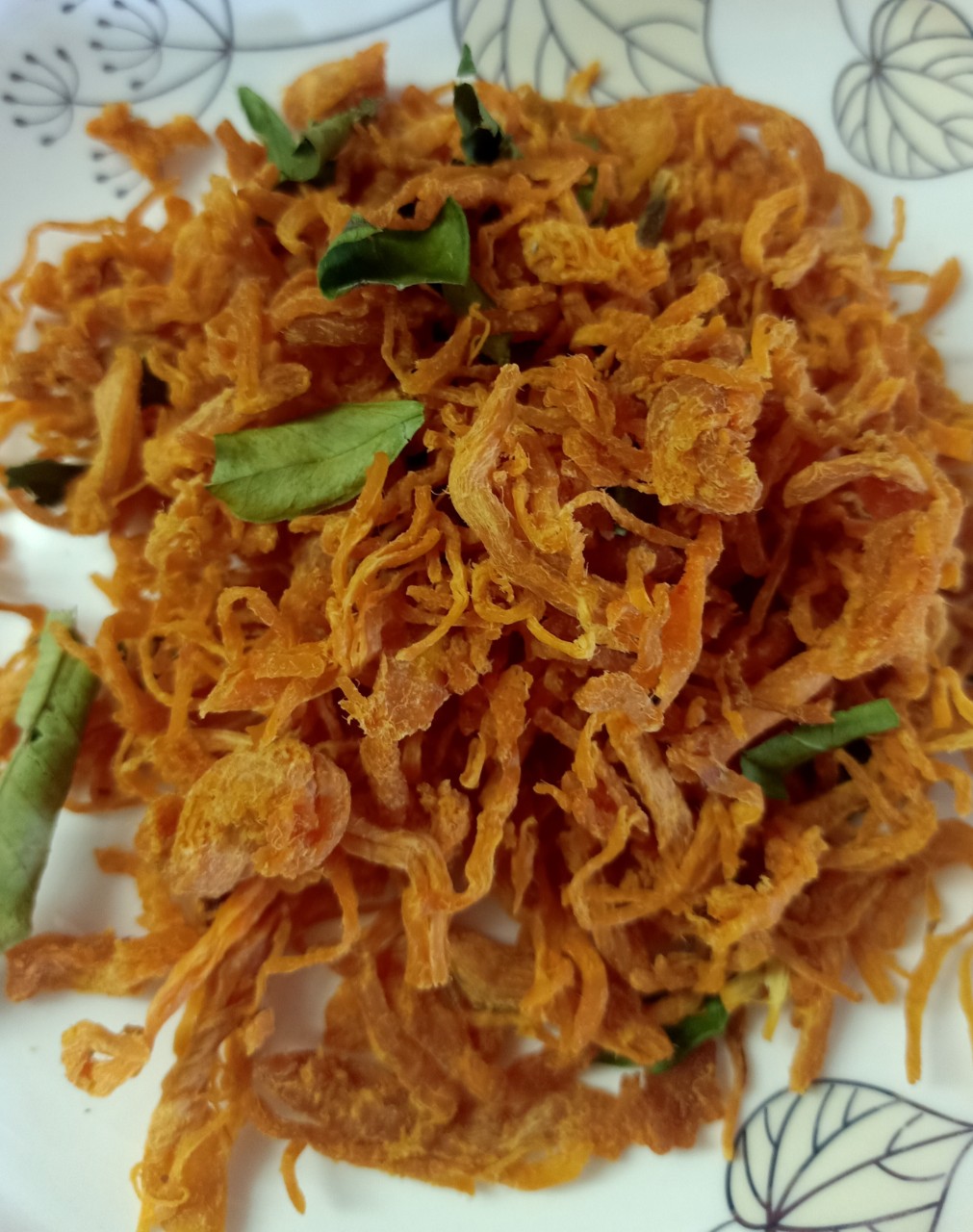 Khô gà lá chanh 200g - nhà làm - đồ ăn vặt - phương vy