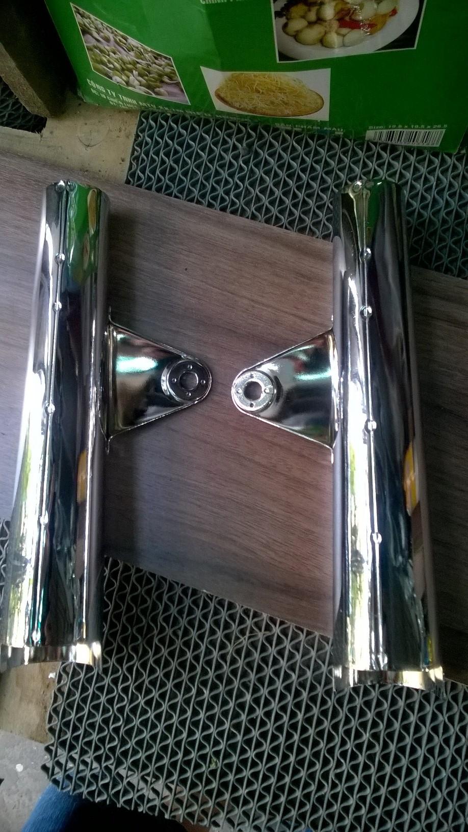 tai thỏ sắt xi inox cho honda 67 và các dòng tương tự