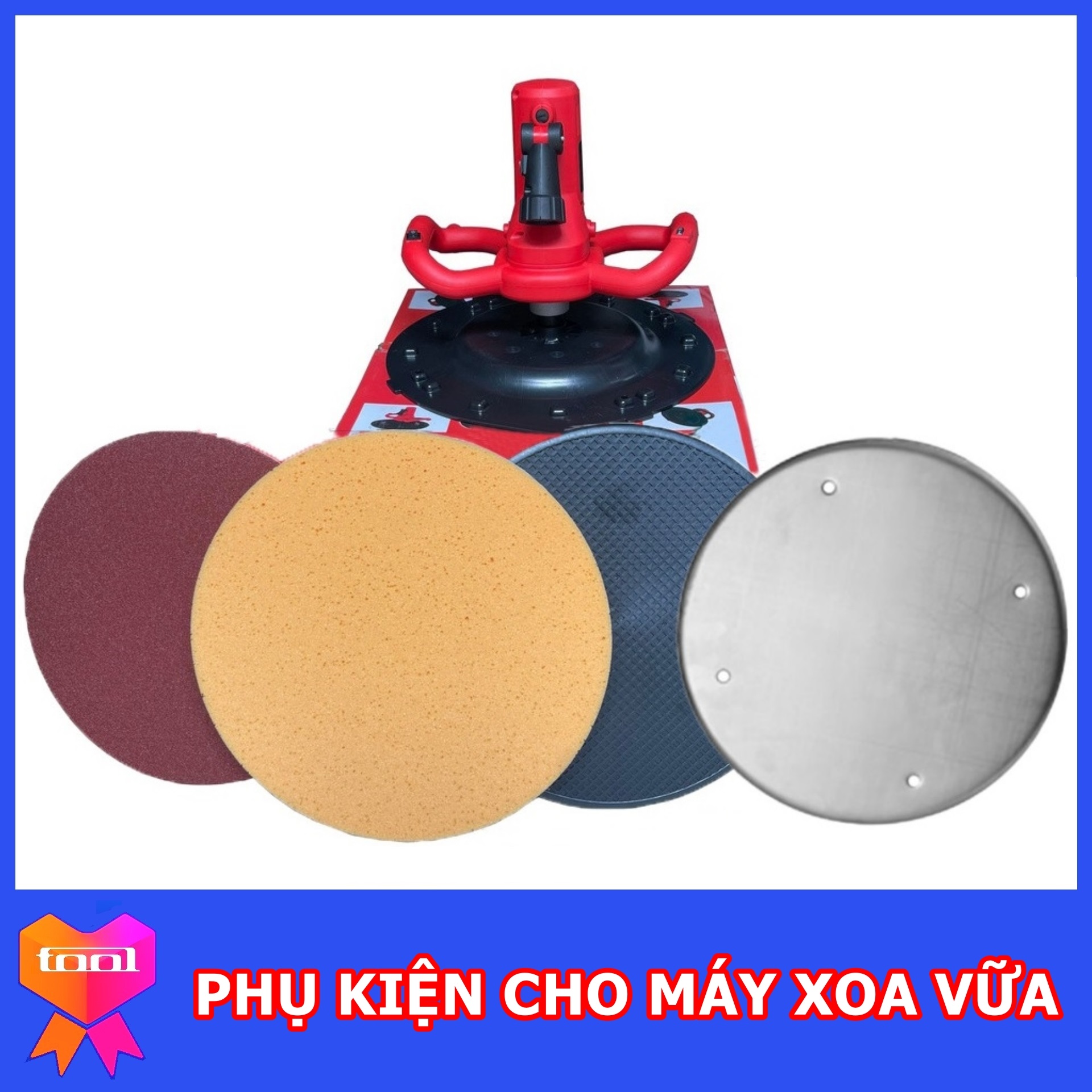 Phụ kiện cho máy xoa vữa trát tường - Đế xoa cho máy xoa vữa trát tường