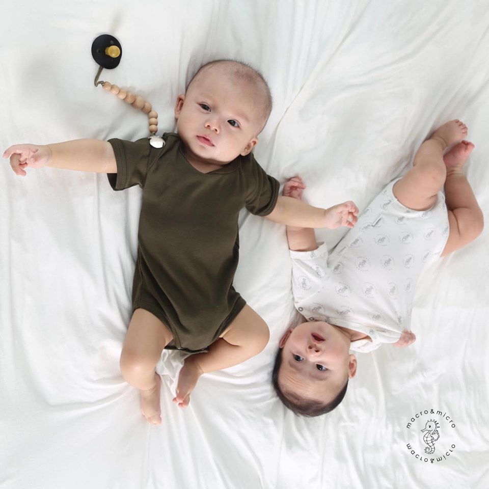 Bodysuit ngắn tay Macro & Micro