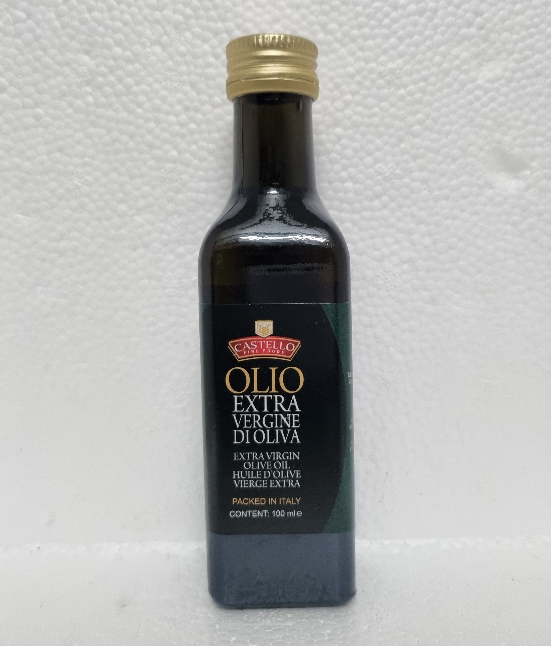 Chai nhỏ 100ml DẦU Ô LIU NGUYÊN CHẤT Italia CASTELLO Extra Virgin Olive