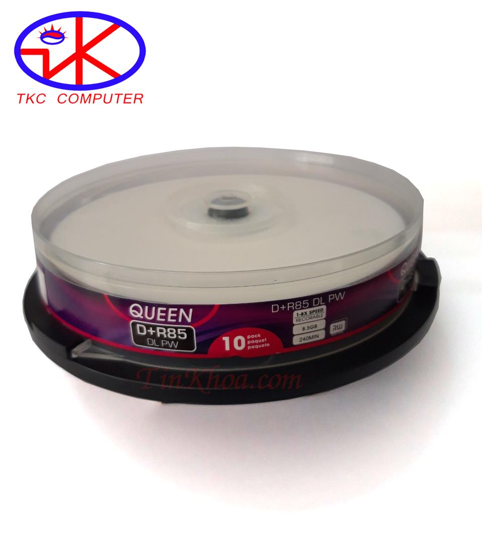 ĐĨA TRẮNG DVD D+R85 QUEEN 8.5GB