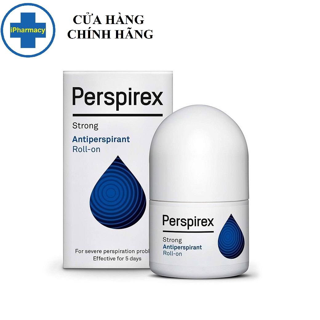 Lăn Khử Mùi Perspirex Loại Mạnh Strong 20ml Antiperspirant Roll On