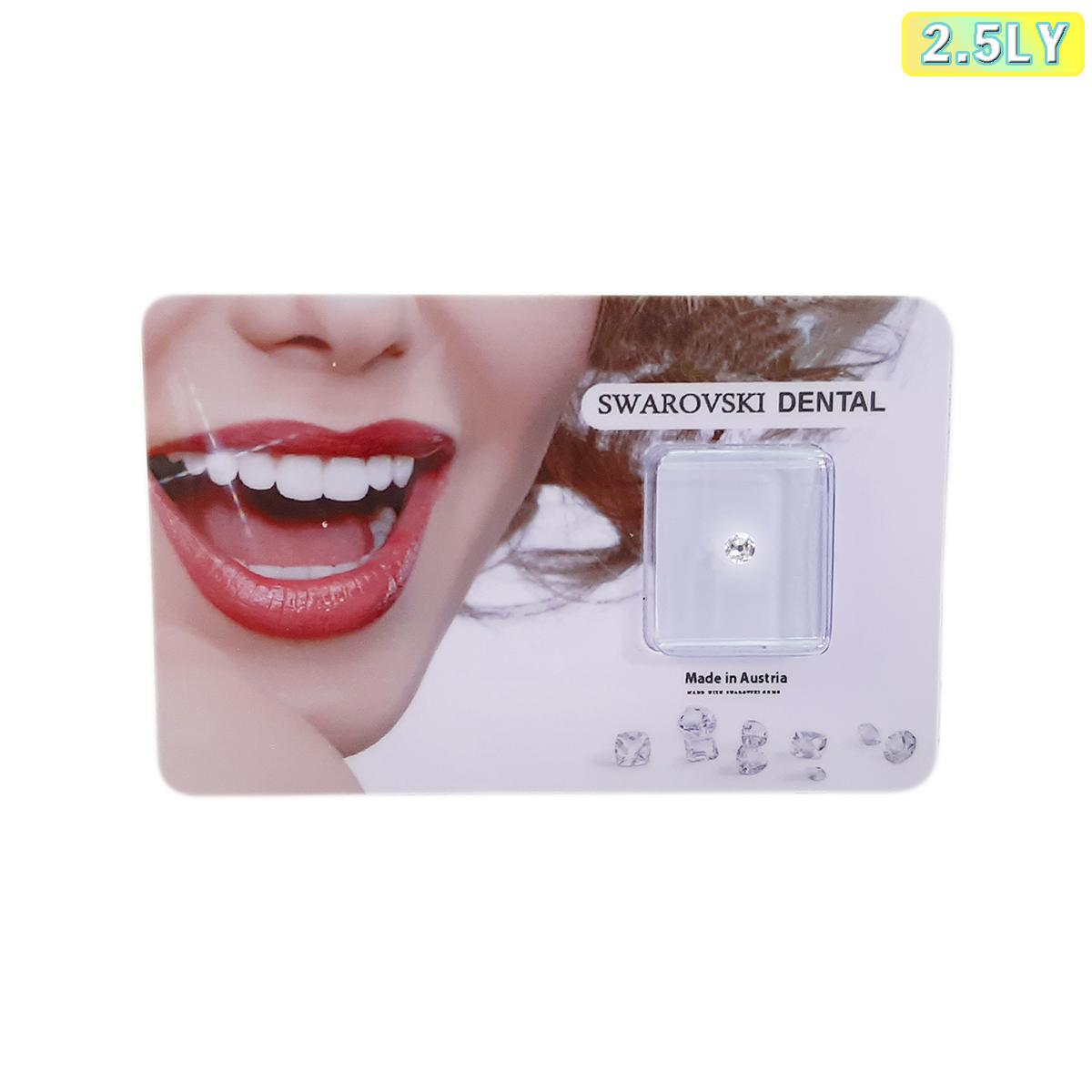 Đá đính răng đế bằng Swarovski Crystal 2.5LY