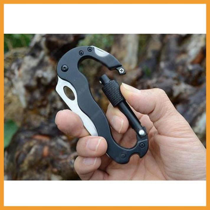 Móc khóa đi phượt đa năng 5 trong 1