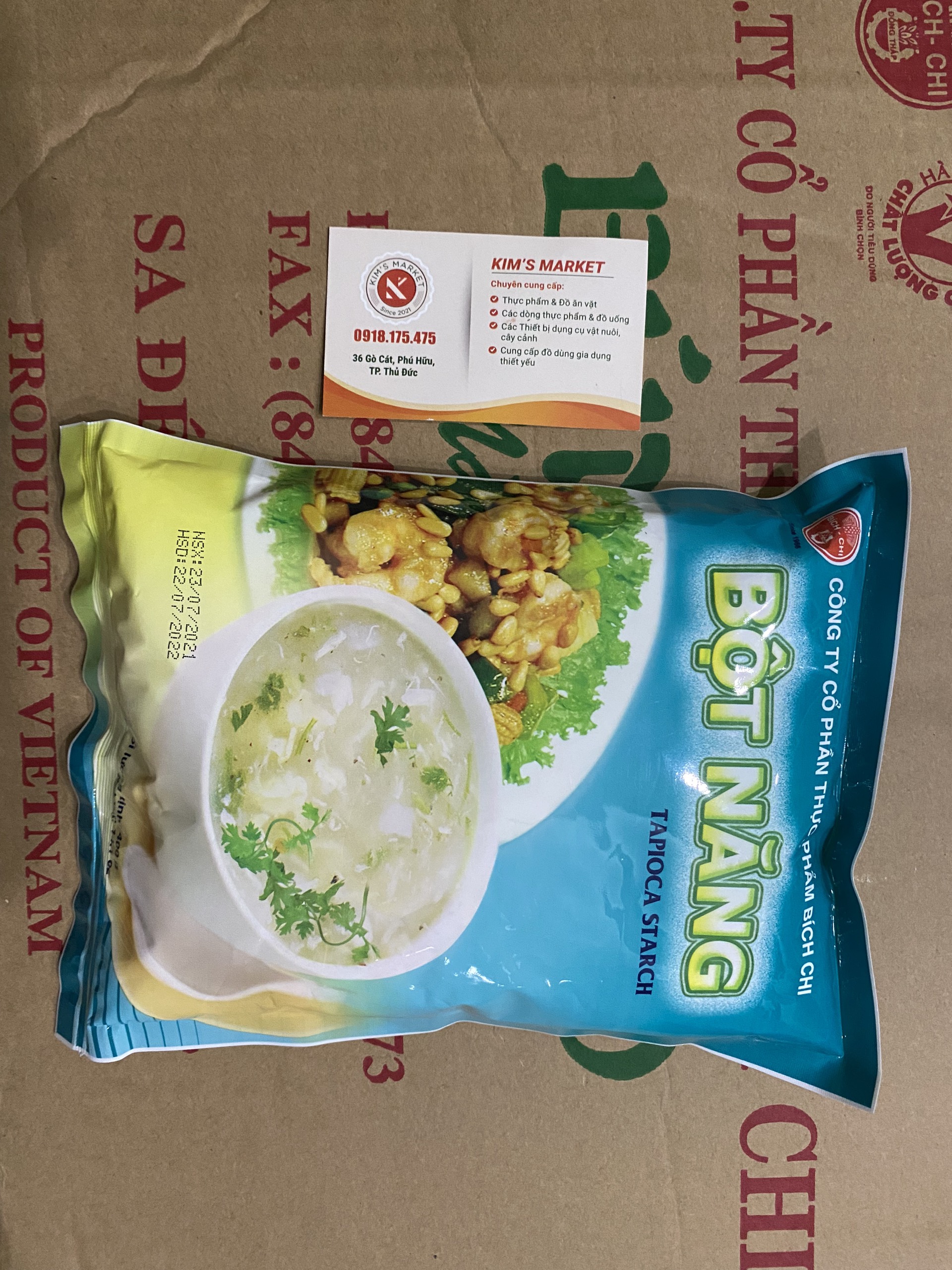 Bột năng 400gr bích chi, bột năng cao cấp bột năng làm bánh
