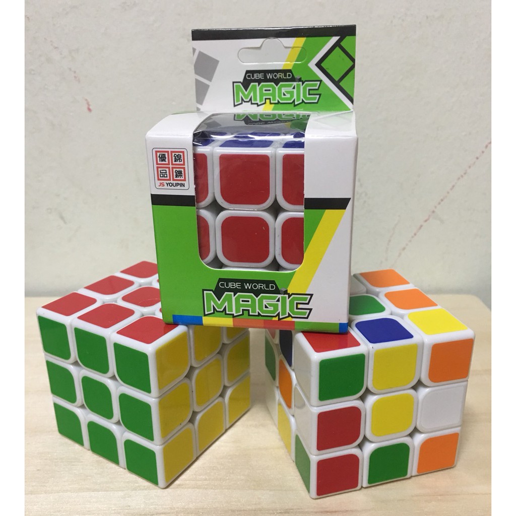 Đồ Chơi Phát Triển Kỹ Năng Rubik 3x3x3 Cao Cấp Đẹp, Xoay Trơn, Không Rít, Độ Bền Cao
