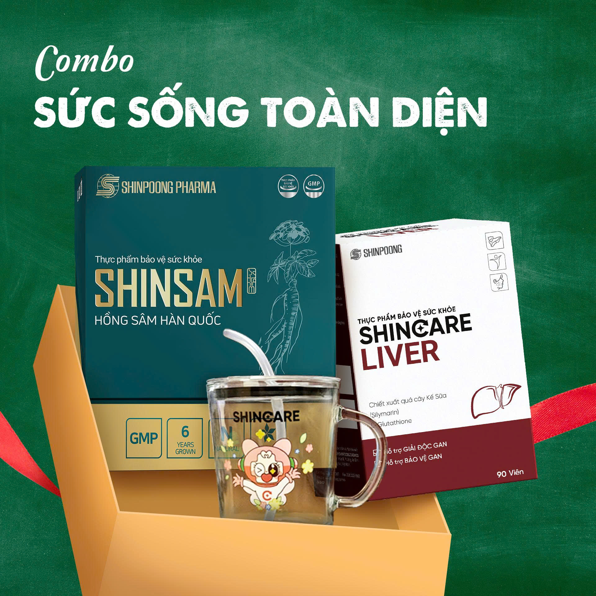 COMBO SỨC SỐNG TOÀN DIỆN - Shinpoong Pharma