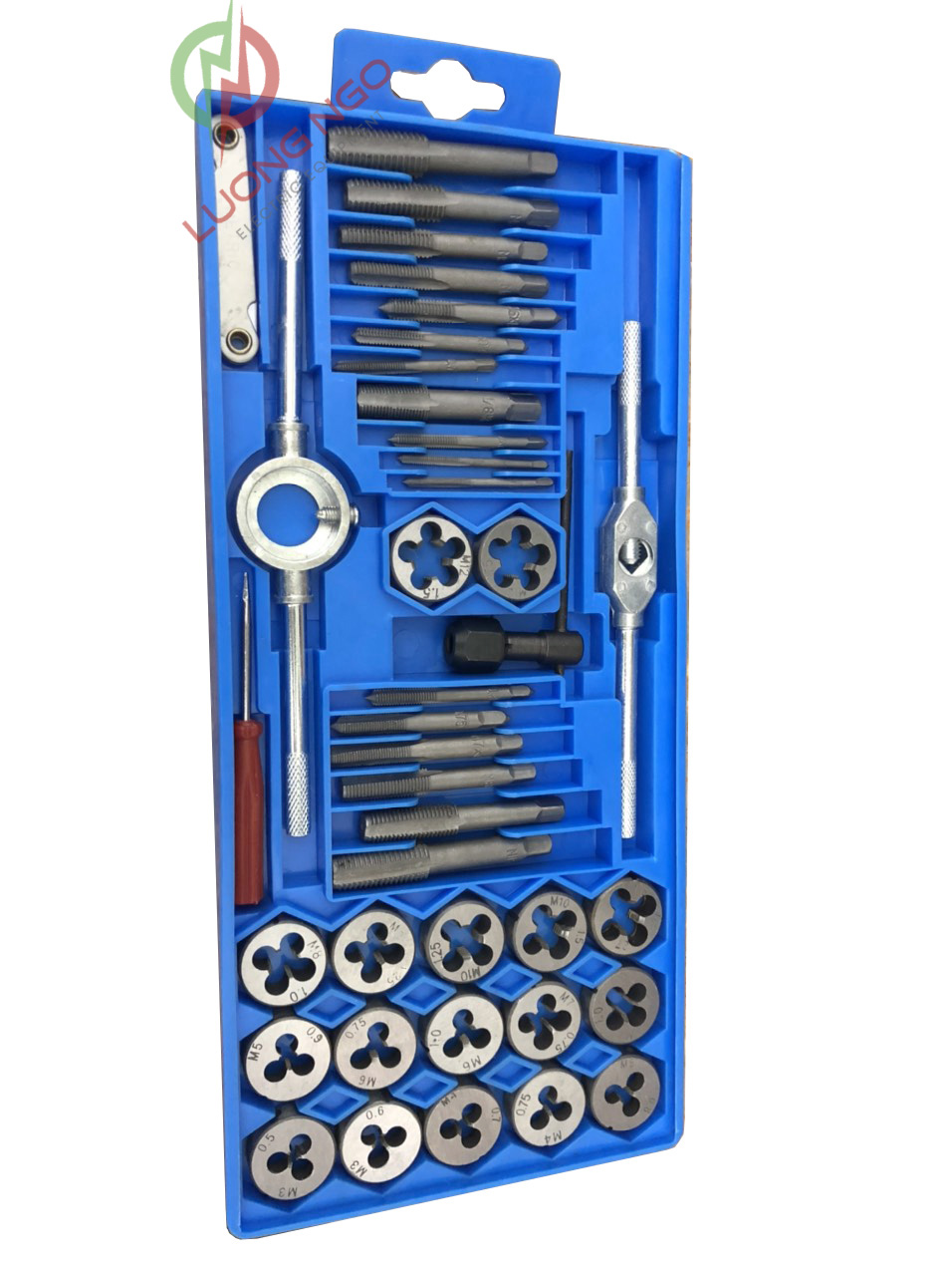 Bộ taro ren đa năng 40 chi tiết thép hợp kim - Bộ taro Ren 40 chi tiết cao cấp