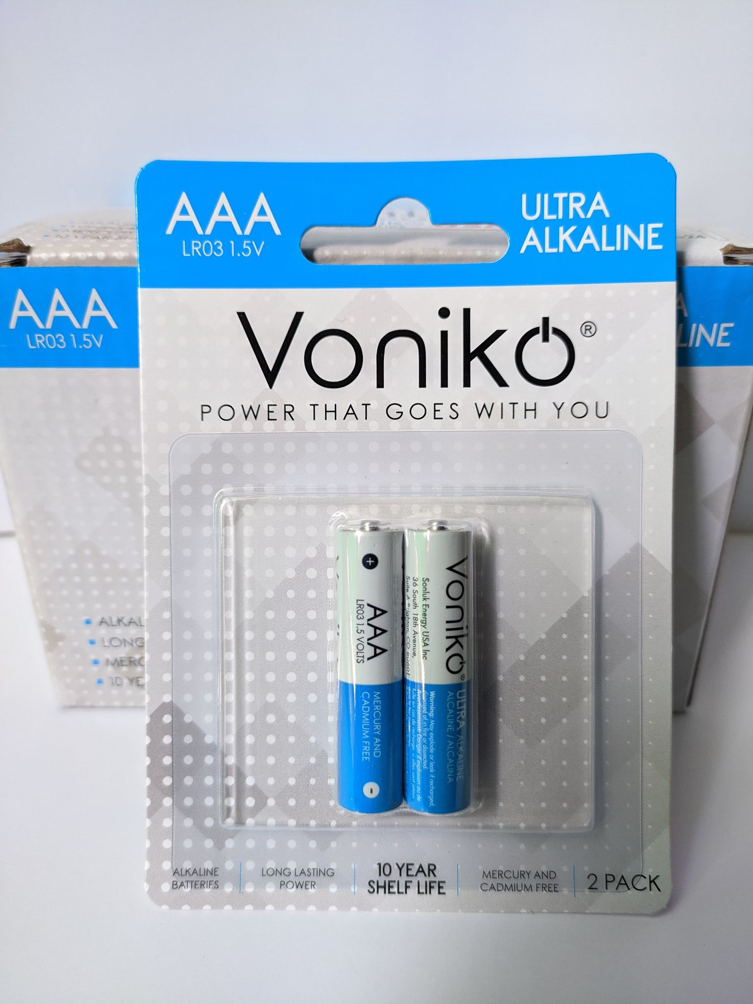 Pin AA, AAA Voniko Alkaline Ultra chính hãng thương hiệu Mỹ 1.5V dung lượng cao 950mAh