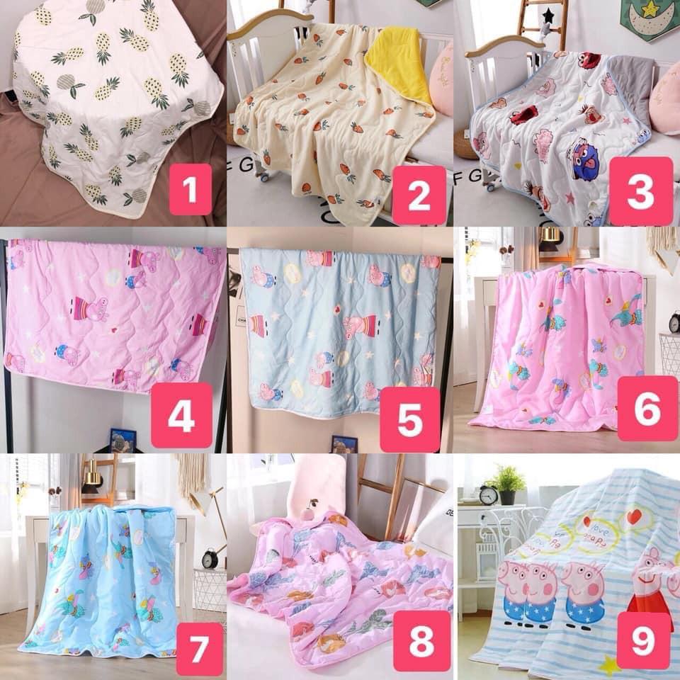 [HCM]Chăn đũi cotton cho bé 110x150cm siêu mềm