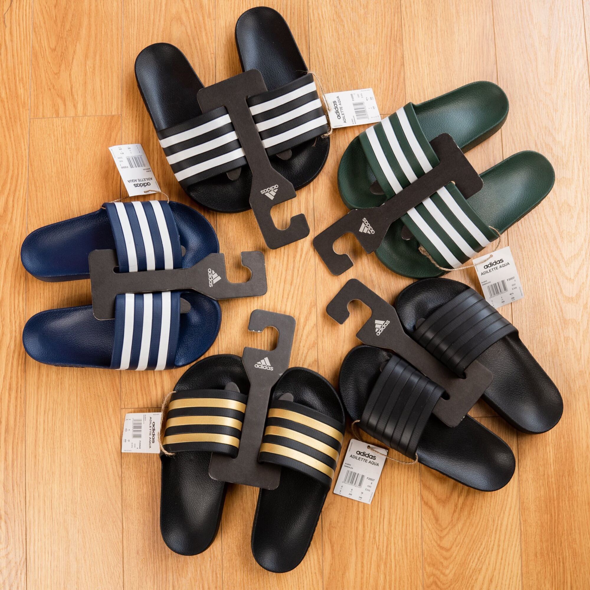 Dép đúc quai ngang nam Adidass Auth Full tag cod chuẩn Hãng