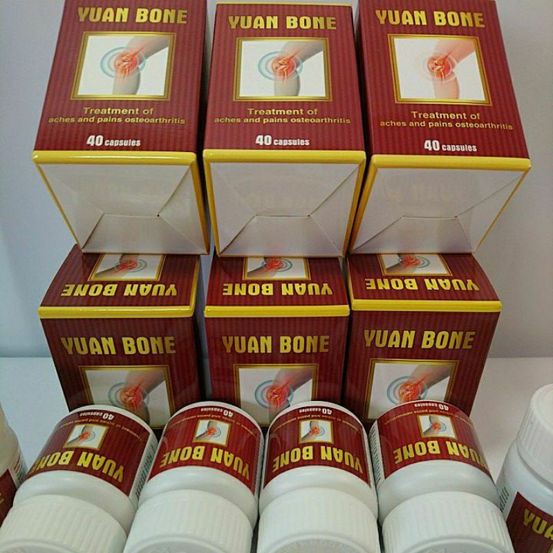 VIÊN UỐNG YUAN BONE PLUS - HỘP 40 VIÊN. HỖ TRỢ GIẢM CÁC VẤN ĐỀ VỀ XƯƠNG KHỚP