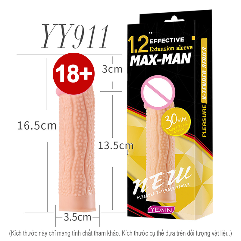 Vòng silicon an toàn có hạt - Màu da