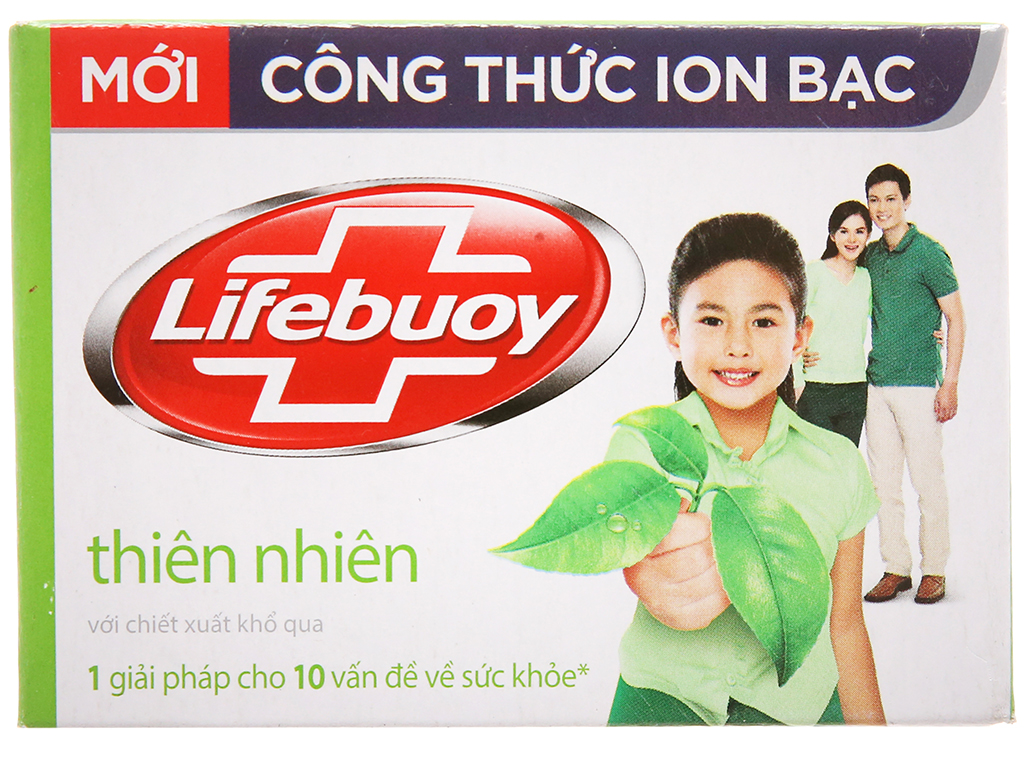 Xà bông cục Lifebuoy thiên nhiên chiết xuất khổ qua 90g